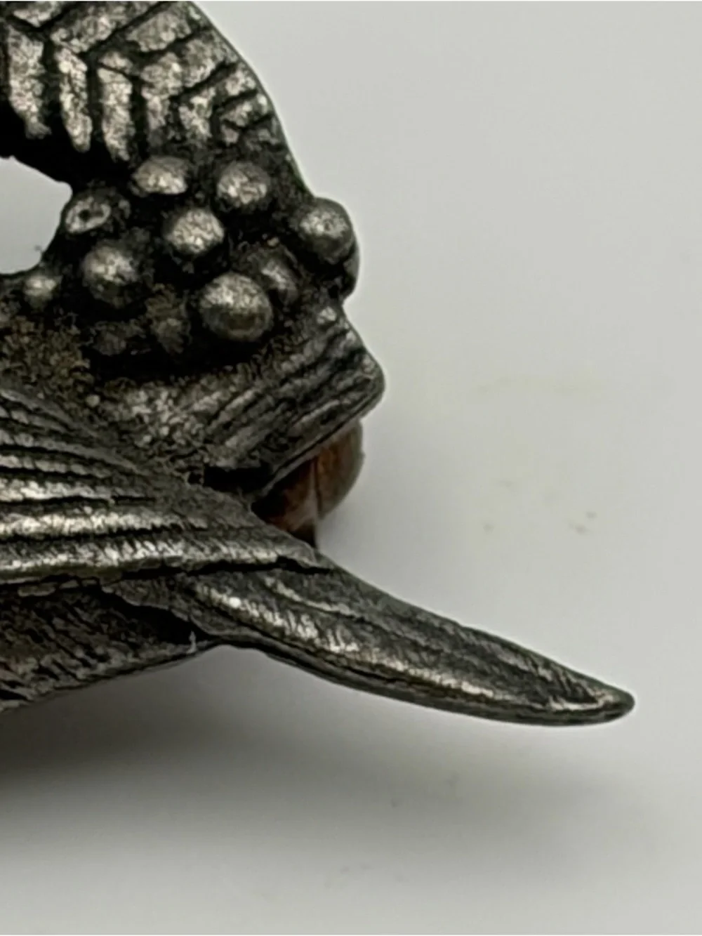 Vintage Birds and Blooms 2002 Limited Edition Songbird Pin Pewter Grandmacore